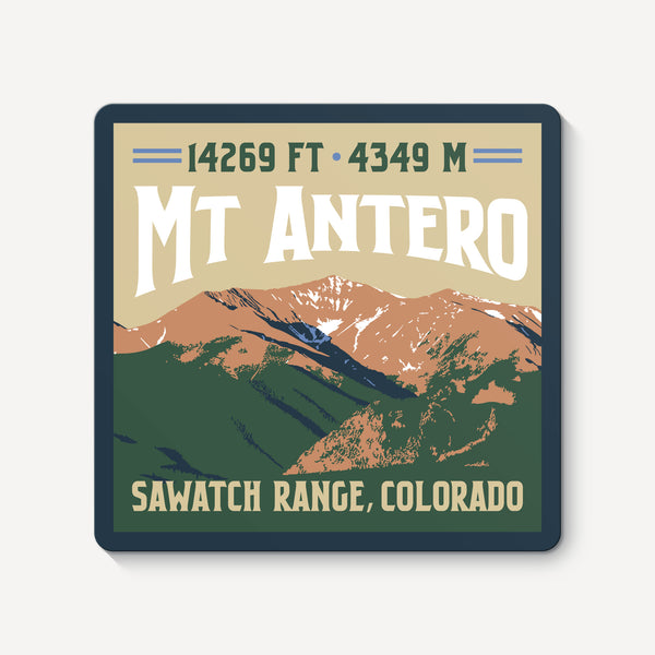 Mt Antero Colorado 14er Sticker