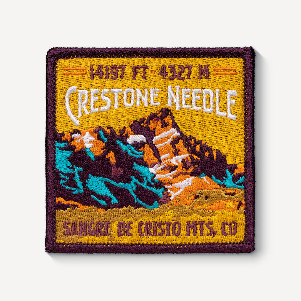 Crestone Needle Colorado 14er Patch