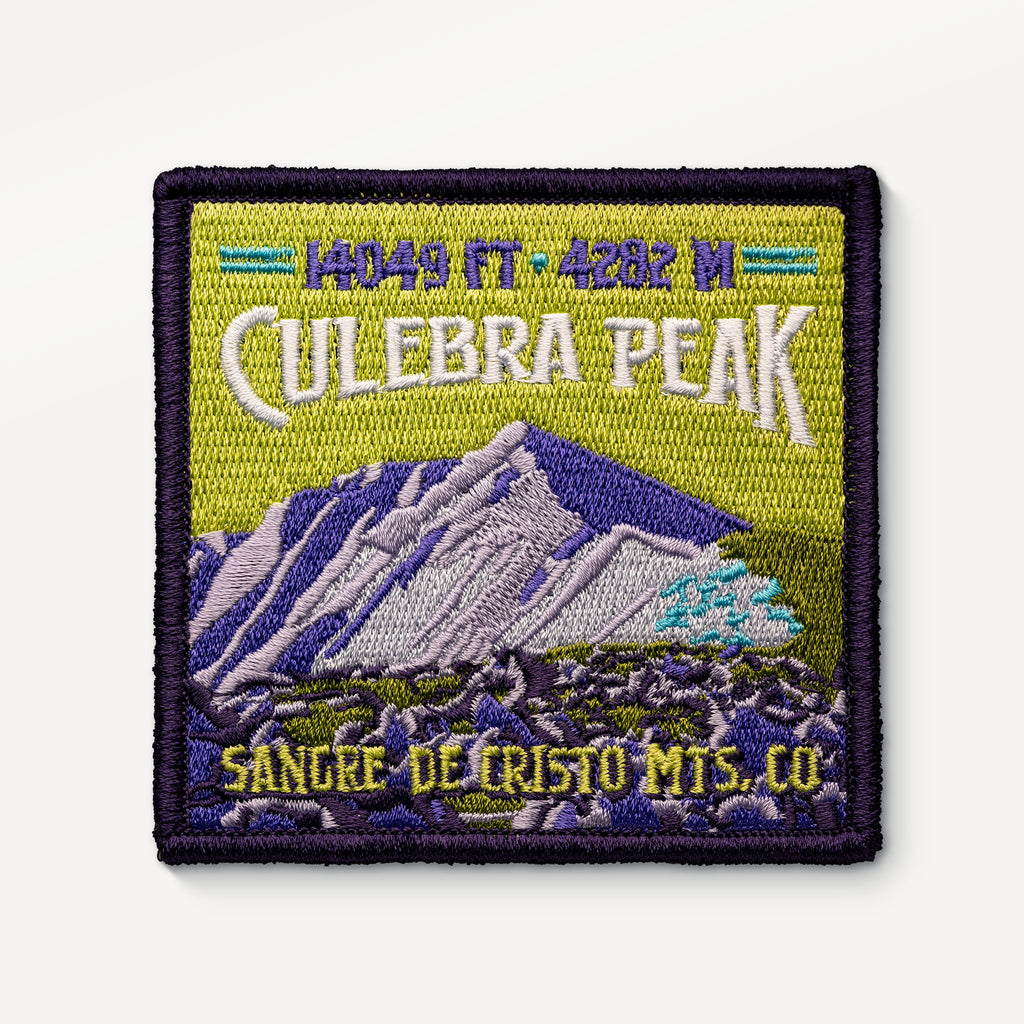 Culebra Peak Colorado 14er Patch