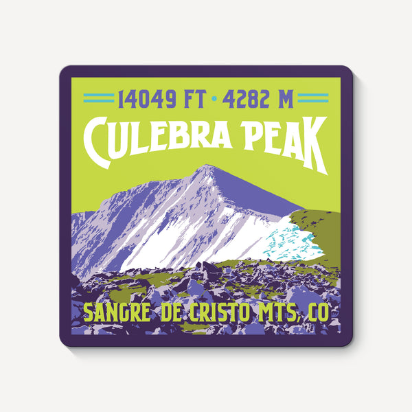 Culebra Peak Colorado 14er Sticker