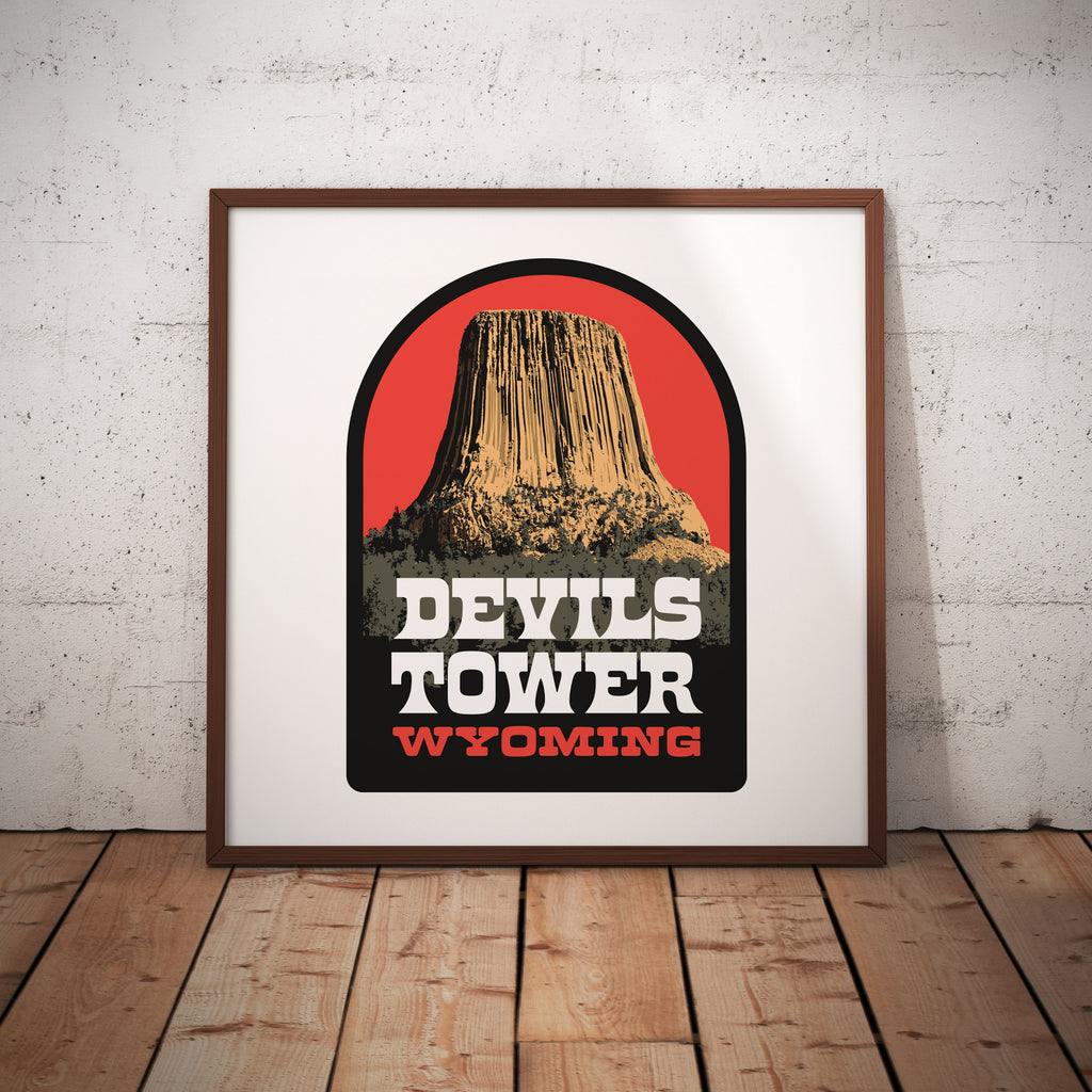 Devils Tower Print