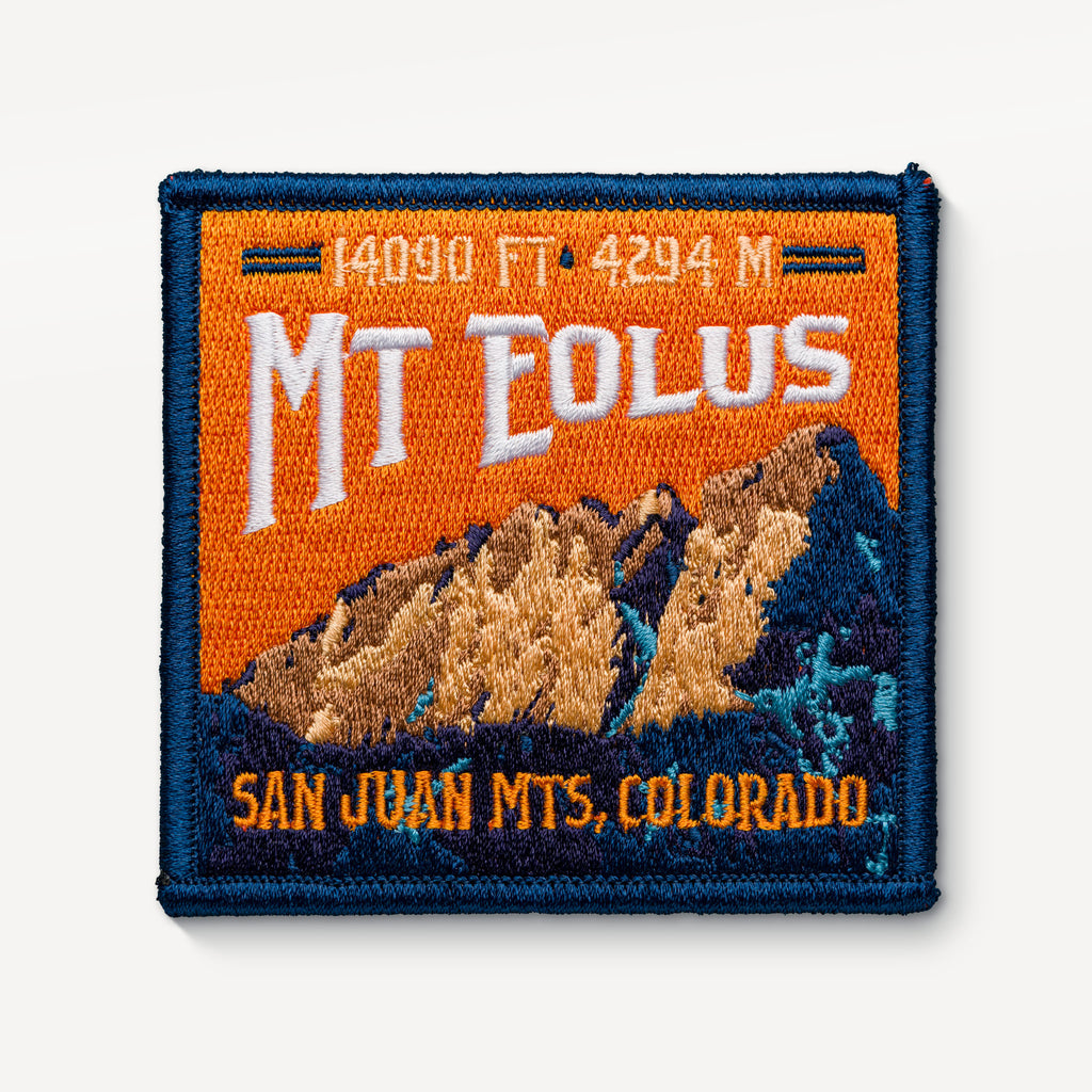 Mount Eolus Colorado 14er Patch