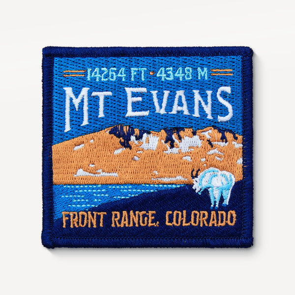 Mount Evans Colorado 14er Patch