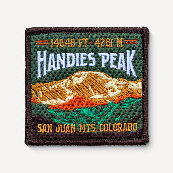 Handies Peak Colorado 14er Patch