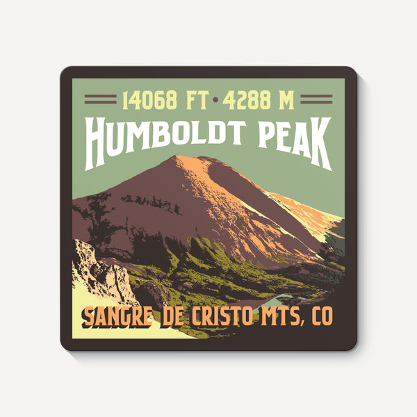 Humboldt Peak Colorado 14er Sticker