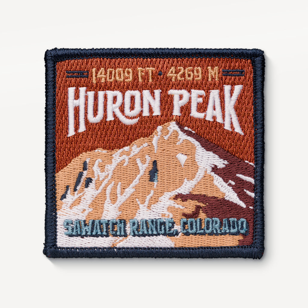 Huron Peak Colorado 14er Patch