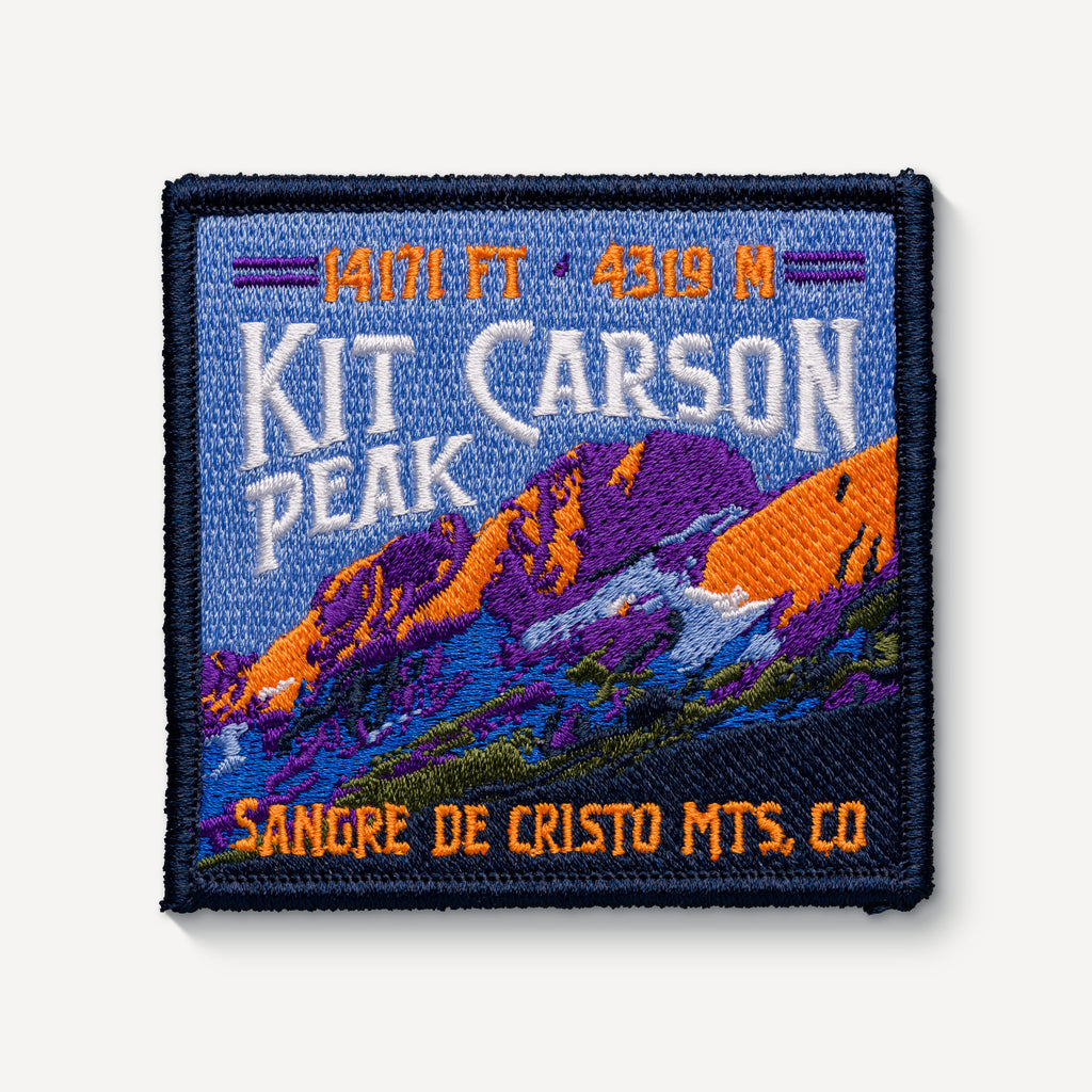 Kit Carson Peak Colorado 14er Patch