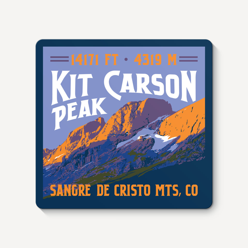 Kit Carson Peak Decal Sticker