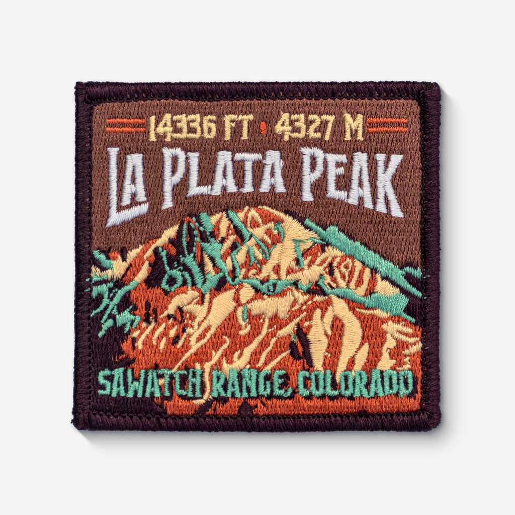 La Plata Peak Colorado 14er Patch