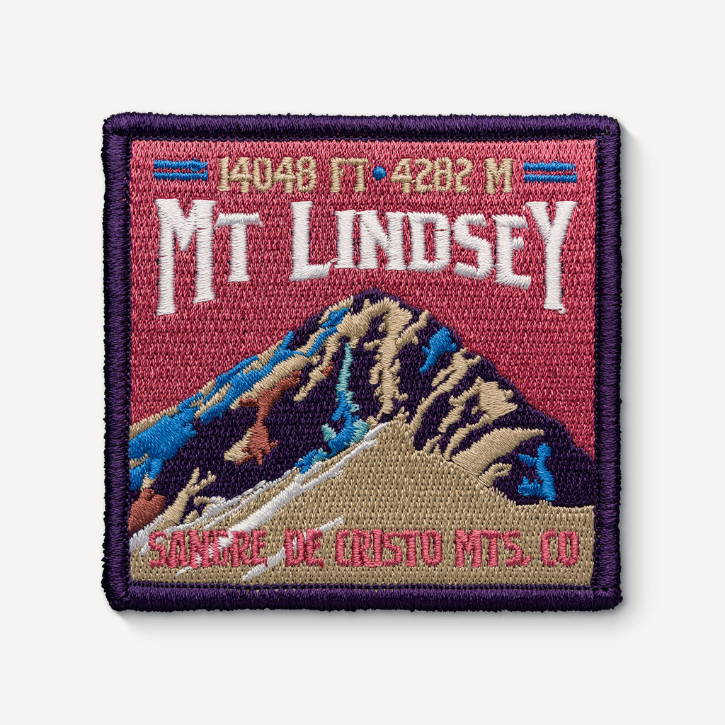 Mt Lindsey Colorado 14er Patch