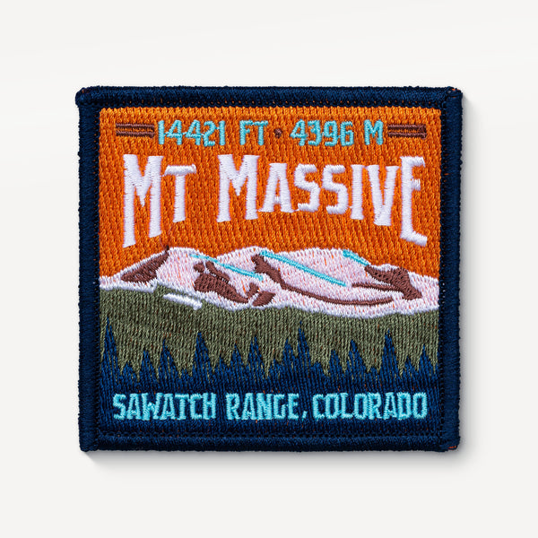 Mount Massive Colorado 14er Patch