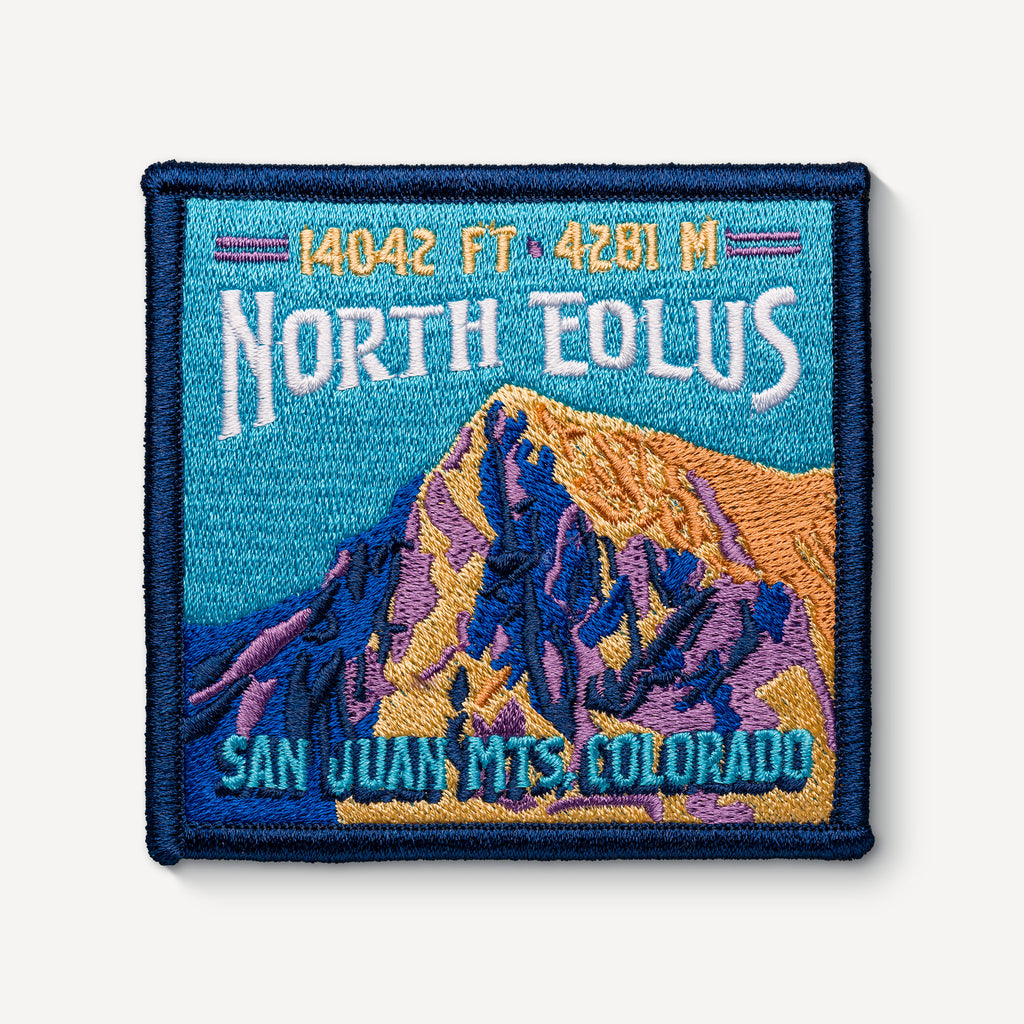 North Eolus Colorado 14er Patch