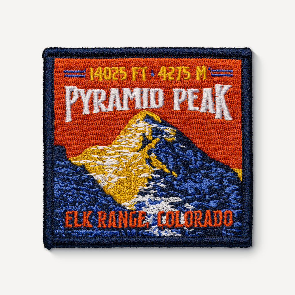 Pyramid Peak Colorado 14er Patch