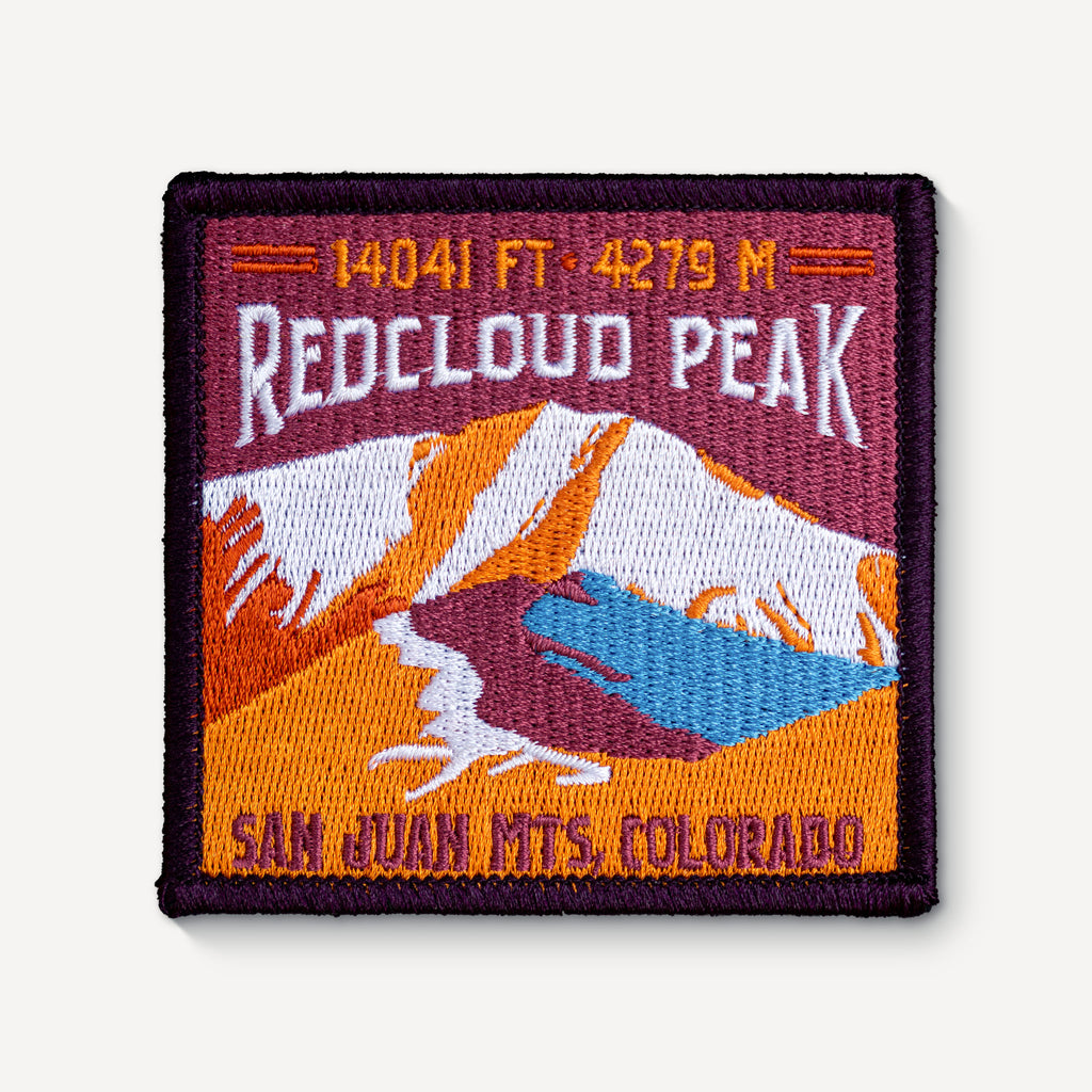 Redcloud Peak Colorado 14er Patch