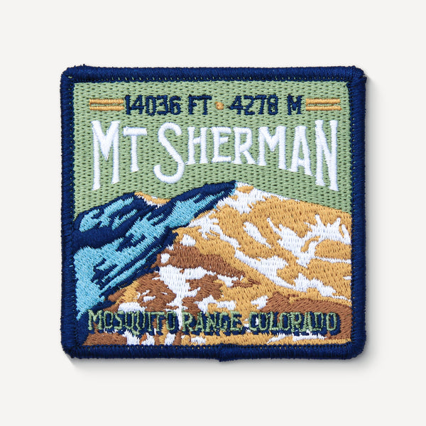 Mount Sherman Colorado 14er Patch