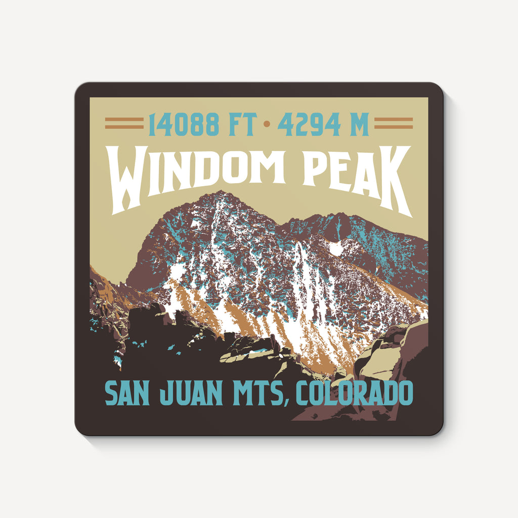 Windom Peak Colorado 14er Sticker