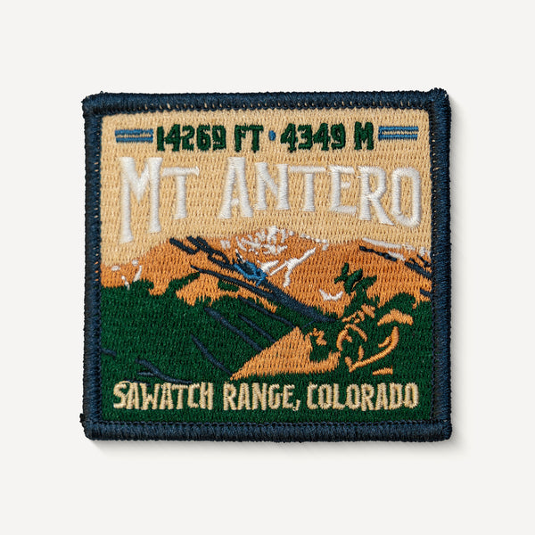Mount Antero Sawatch Range Colorado 14er Embroidered Iron On Patch