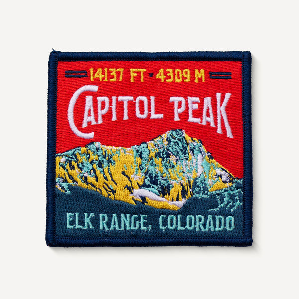 Capitol Peak Colorado 14er Patch