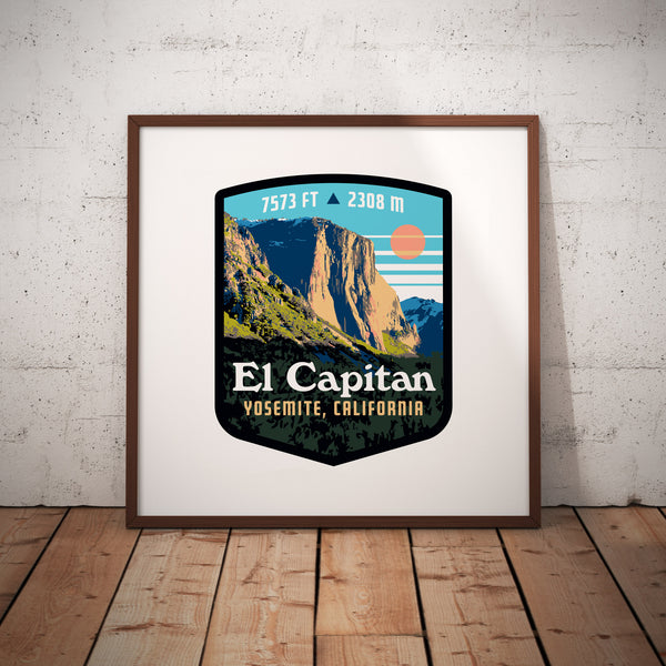 El Capitan Yosemite California Giclee Art Print