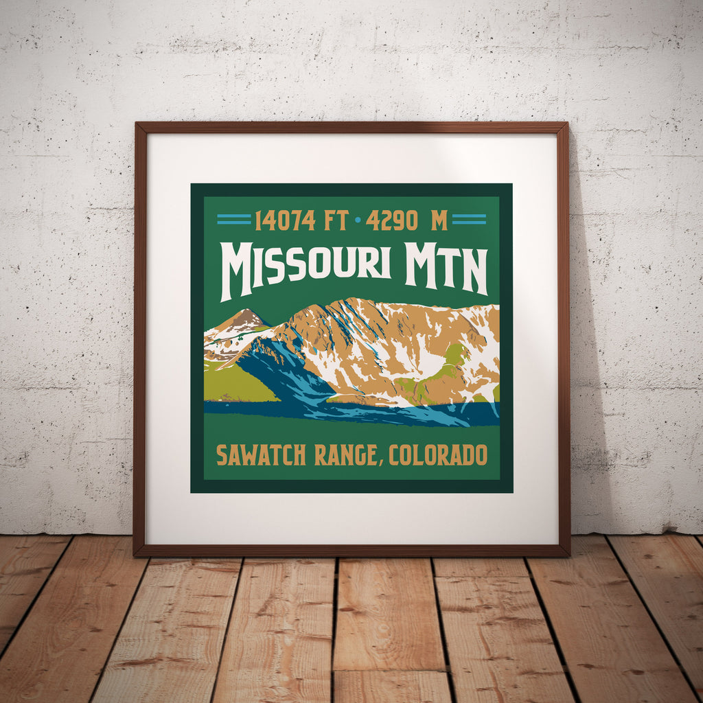 Missouri Mountain Colorado 14er Print