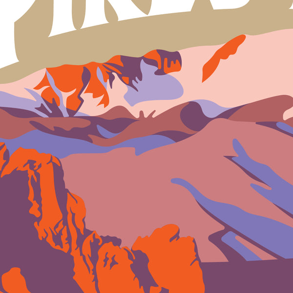 Pikes Peak Colorado 14er Print