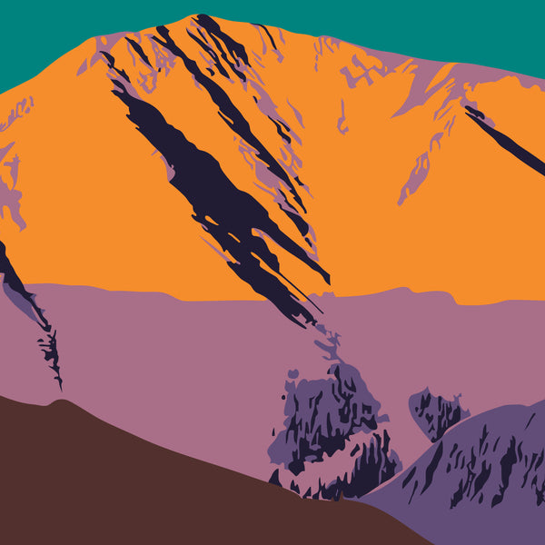 San Luis Peak Colorado 14er Print