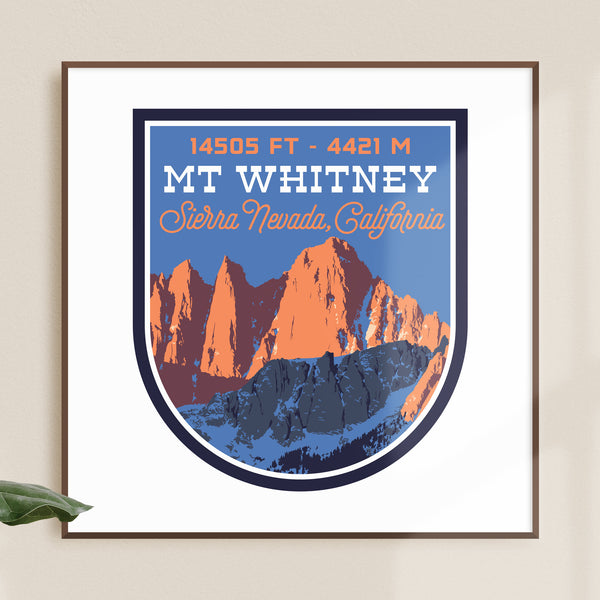 Mt. Whitney Print